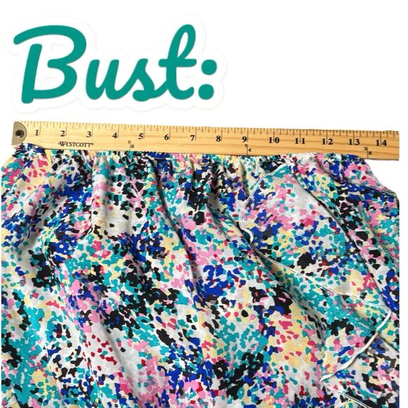 Karina Grimaldi Silk Playsuit Large Floral Feminine Boho Soft Clean Girl Romper - Picture 7 of 11